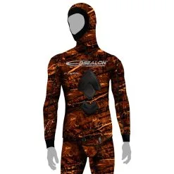 EPSEALON Brown Brown Fusion Spearfishing Jacket 7 Mm