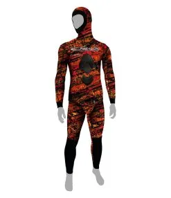 EPSEALON Red Fusion Spearfishing Jacket 7 Mm -Wetsuit Best Sale epsealon red fusion spearfishing jacket 7 mm 5