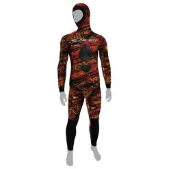 EPSEALON Red Fusion Spearfishing Pants 3 Mm -Wetsuit Best Sale epsealon red fusion spearfishing pants 3 mm 2