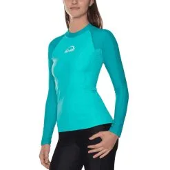 IQ-UV UV 300 Slim Fit Long Sleeve T-Shirt Woman -Wetsuit Best Sale iq uv uv 300 slim fit long sleeve t shirt woman 3